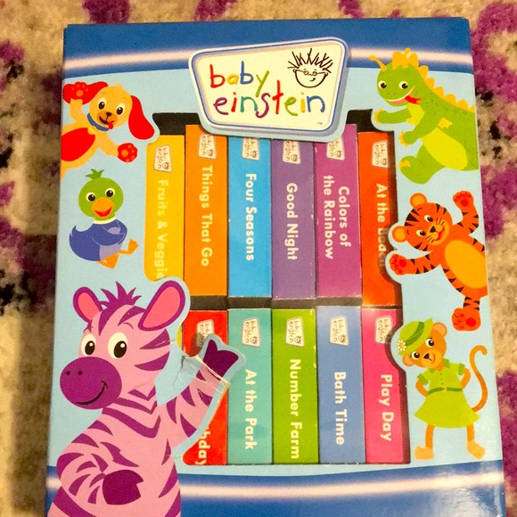 12 Baby Einstein board books - Picture 1 of 4